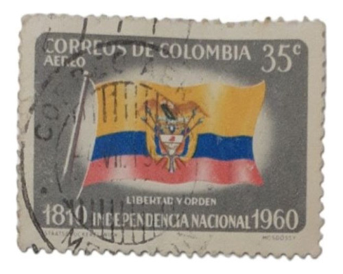  Sello Sesquicentenario De La Independencia Colombia