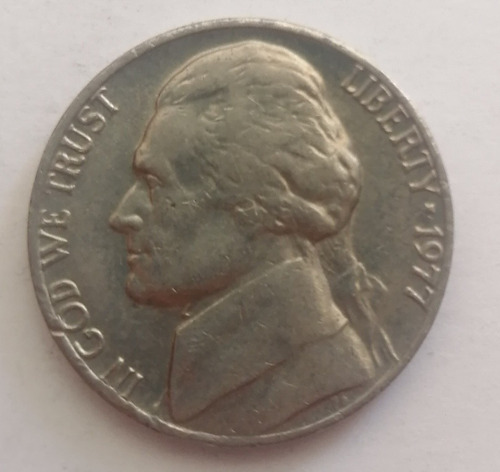 #137 5 Centavos De Dólar Usa 1977