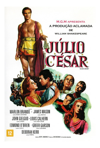 Dvd Júlio César (1953) - Original