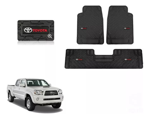 Tapetes Class Cov 3pz Logo Toyota Tacoma 2006 2007 2008 2009