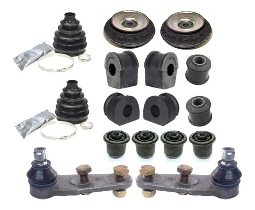 Kit Delantero 16 Piezas Volkswagen Gol Power 04/10