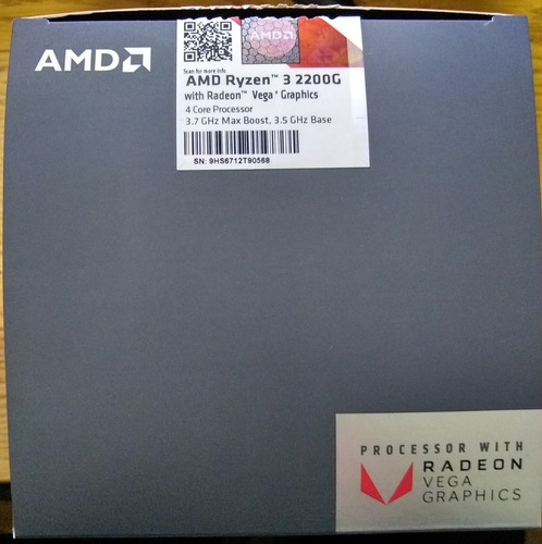 Amd Ryzen 3 2200g (poco Uso)