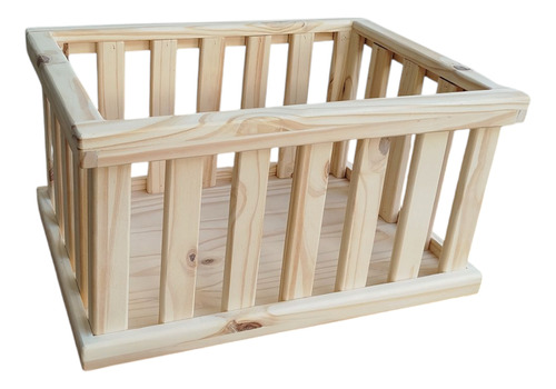 Canasto De Madera Super Resistente Multiuso Cuna
