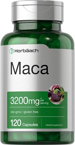 Capsulas De Raiz De Maca 120 Cap Horbaach