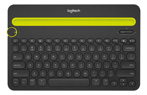 Teclado Inalámbrico Logitech K480, Multidispositivo, Soporte