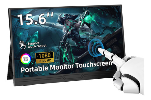 Monitor De Pantalla Táctil Portátil Jshix, Monitor De Pantal