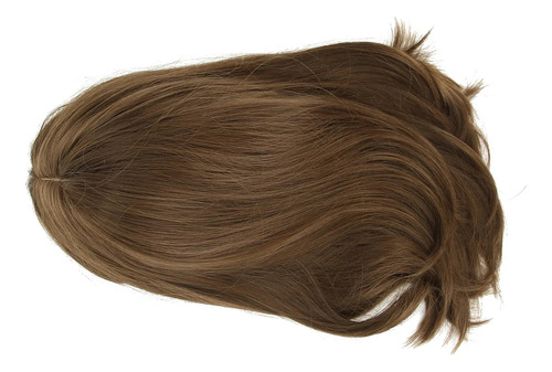 Peluca De Pelo Corto Para Mujer Marrón Natural