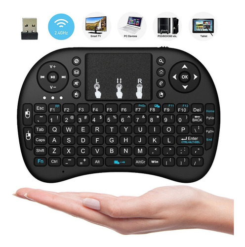 Mini Teclado Touch Pad Inalámbrico Android, Smart Tv, Tv Box