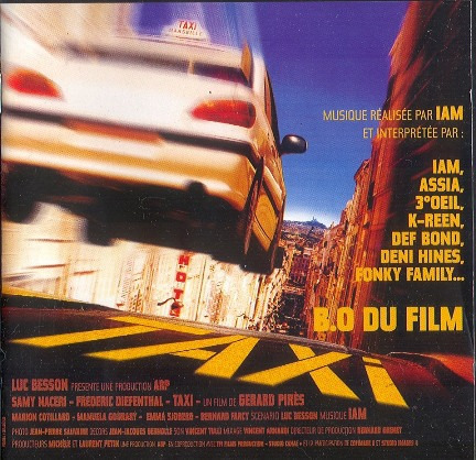 Taxi 1998 Soundtrack / Ost / Hip Hop / Cd - Luc Besson 