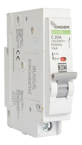 Interruptor Termomagnetico 1 Polo 10am Iusa 616634 Iusa