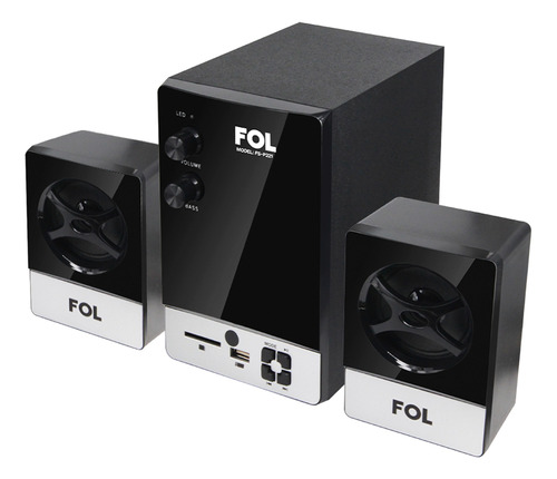 Minicomponente Fol Multimedia Bluetooth Bocina 2.1 Subwoofer