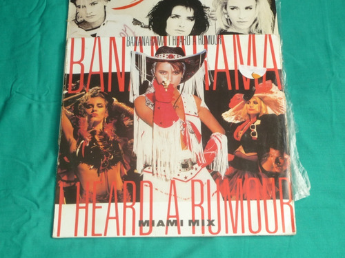 Bananarama -- I Heard A Rumour Miami Mix Vinil 12, 45 R.p.m.