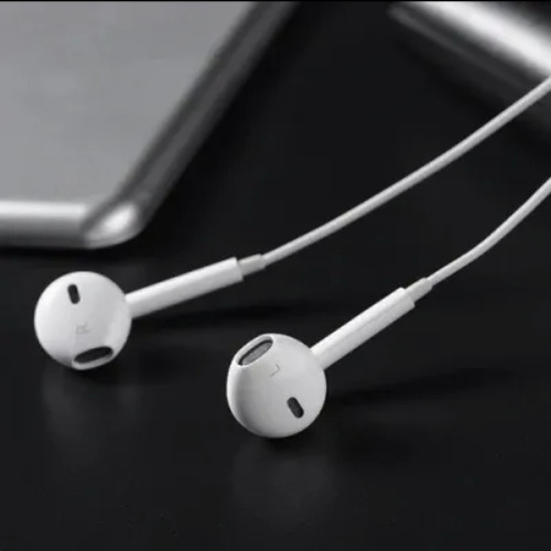 Auriculares Premium Hd 4k ( Usb-c ) Para Iphone Earpods Blanco