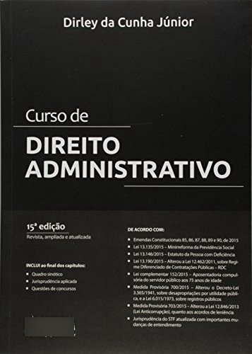 Libro Curso De Direito Administrativo De Dirley Da Cunha Jun
