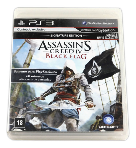 Assassins Creed Iv 4 Black Flag Original Playstation 3 Ps3