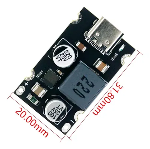 Modulo Módulo Adaptador De Carga Rápida Qc4.0 Qc3.0 Usb Tipo