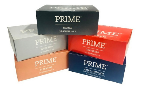 Imagen 3 de 5 de Preservativo Prime Cajita X 3 Unidades Ar1 Prim Ellobo