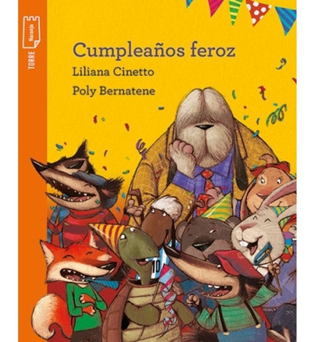 Imagen 1 de 1 de Cumpleaños Feroz - Torre De Papel Naranja