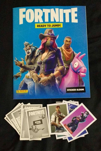 Album Vacio Fortnite Panini 2019 + 179 Figuritas Epic Game