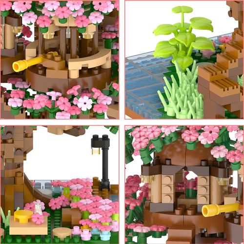 Mz Set Arquitectónico Lego Building Block Con Forma De