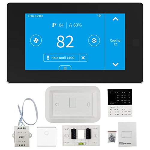 Termostato Wifi Hogar, Compatible Alexa Y Google Assist...