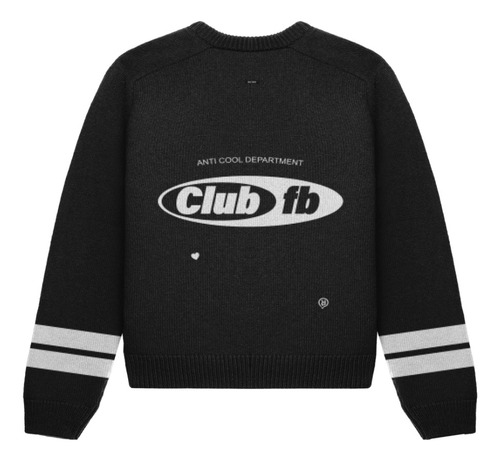 Sweater Bastard Club Fb Estampado Oversize Sin Género Habitu