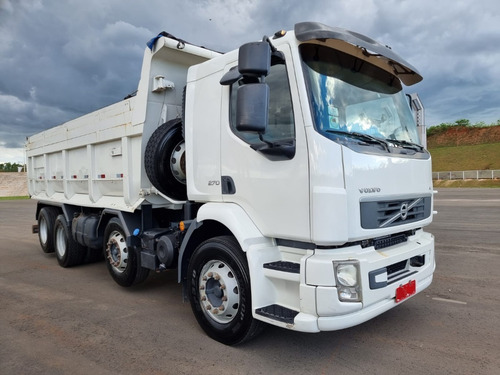 Imagem 11 de 15 de Volvo Bitruck Vm 270 8x2 Ano 2013/2014 Caçamba Basculante
