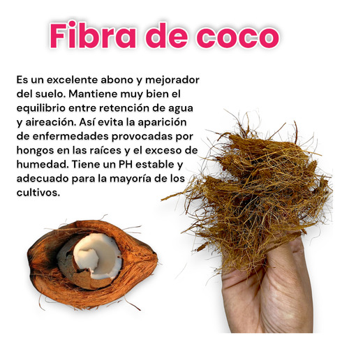 Fibra De Coco + Perlita 25 Lt C/u