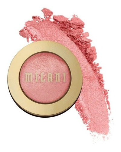 Rubor En Polvo Milani Baked Blush Tono Dolce Pink