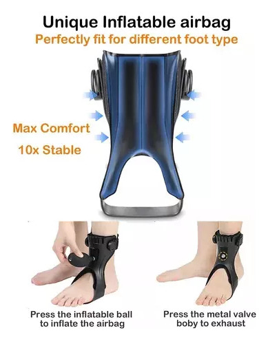 Ortesis Caída Corrector Inversión Del Pie, Zapato Portátil