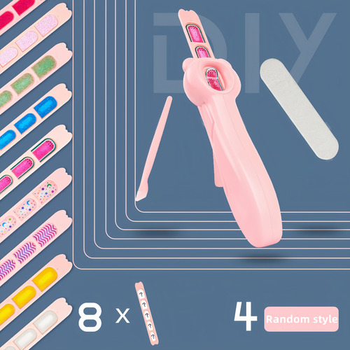 Set De Juguetes Adhesivos Para Máquinas De Uñas Diy