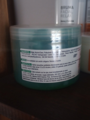 Gel Criogeno Modelador Y Reduce 500ml Biobellus Centella