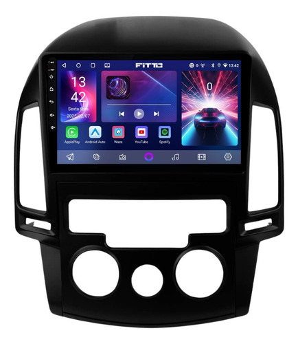 Multimidia Hyundai I30 Analogico Android 14 64gb Carplay 9p