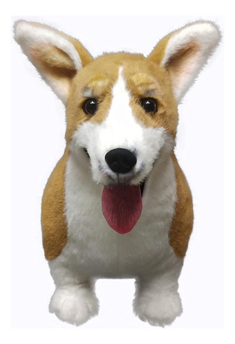 Corgi Dog 20 Pulgadas Realista Realista Louie Welsh Corgi Do