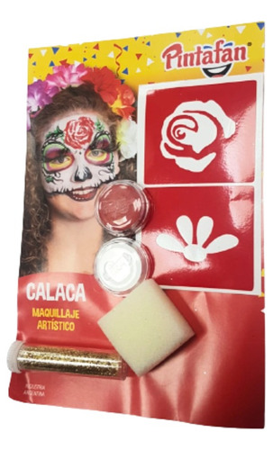 Set Maquillaje Halloween Venom Calaca Terror Bruja Pintufan 