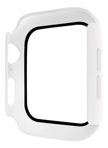 Imagem 3 de 4 de Capa Com Vidro Integrado Para Apple Watch 38mm Branco