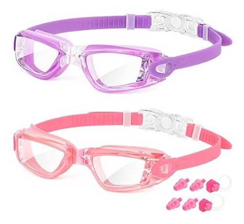 Easyoung Kids Swim Goggles-2 Pack Kids Natación Para Z67pc