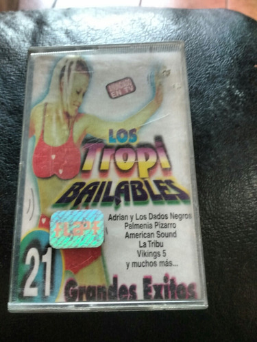 Cassette De Los Tropi Bailables 21 Grandes (c-77