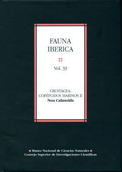 Libro Fauna Ibã©rica. Vol. 33. Crustacea, Copã©podos Mari...