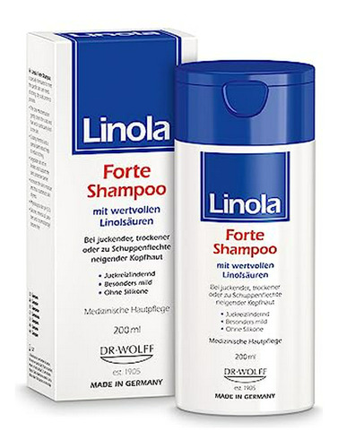 Champú Linola Forte 200 Ml [producto Para El Baño]