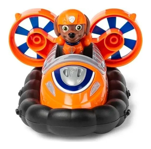Imagen 2 de 4 de Paw Patrol Auto Mediano C/figura -zuma Hovercraft- Original