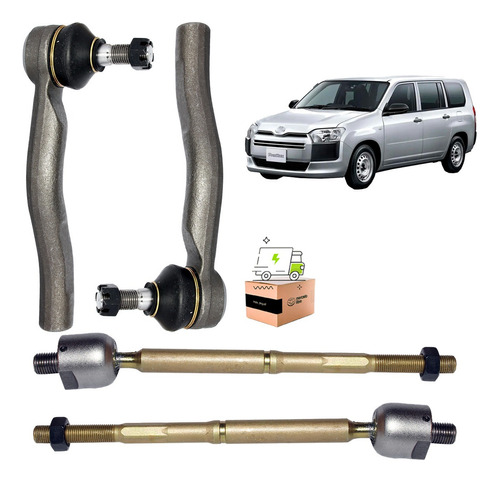 Kit Terminales + Axiles Para Toyota Probox 1.5 03 07