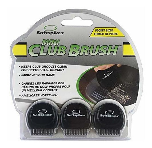 Cepillo Para Cabello - Softspikes Mini-club Brush 3 Pack