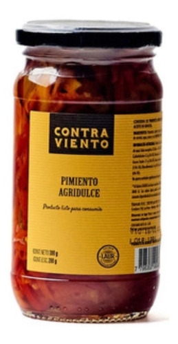 Pimientos Agridulces Contraviento 300g. Laur