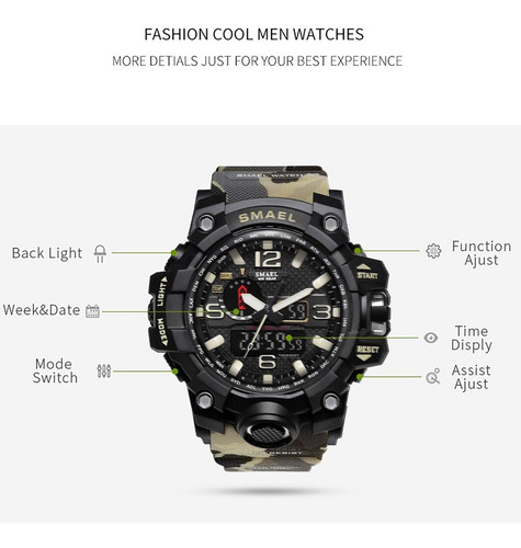 Relogios Masculinos S Shock Smael Importado C/ Nfe Promoção