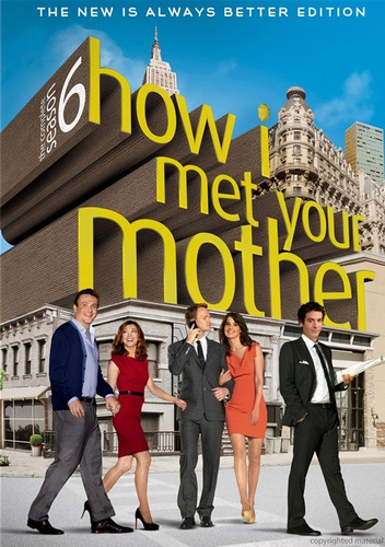 Dvd How I Met Your Mother Season 6 / Temporada 6
