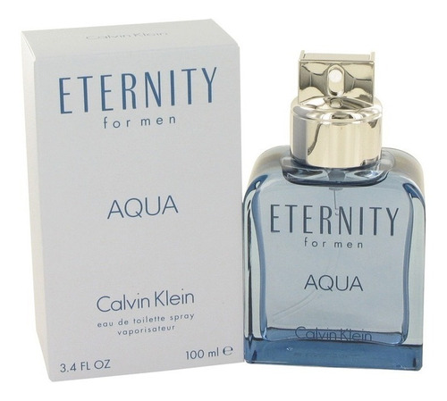 Perfume Eternity Aqua Calvin Klein Masculino 100ml Edt Novo