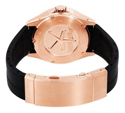 Relogio Mido M0264303705100 Ocean Star Captain Oro rosa