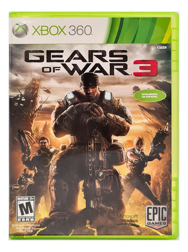 Gears Of War 3 Xbox 360 (Usado)
