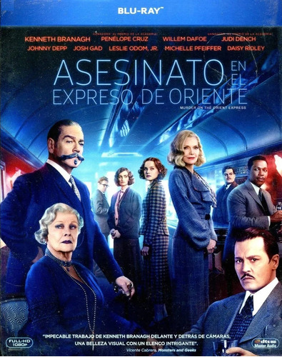 Asesinato En El Expreso De Oriente ( 2017 ) Bluray - Kenneth